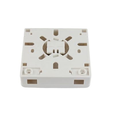 Wall Mounted Indoor Fiber Optic Outlet Box Faceplate 2 Port 86 Type