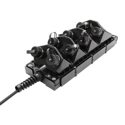 Waterproof IP68 Fiber Optic Terminal Box With 8 Core 12 Core 24 Core