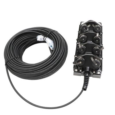 Waterproof IP68 Fiber Optic Terminal Box With 8 Core 12 Core 24 Core