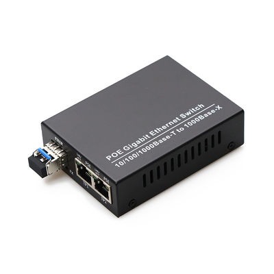 SFP LC Fiber Ethernet Media Converter 20km Untuk Jaringan FTTH FTTB FTTX