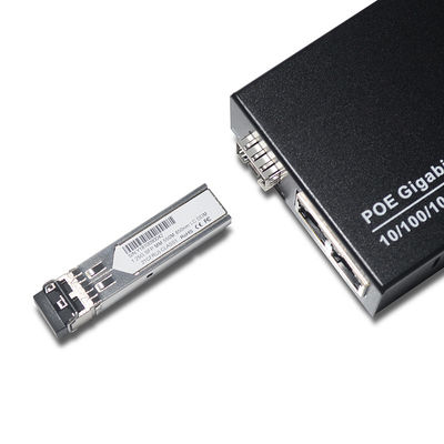 SFP LC Fiber Ethernet Media Converter 20km Untuk Jaringan FTTH FTTB FTTX