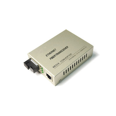 SC rápido 100M 1000M de SFP LC do conversor dos meios da fibra ótica do gigabit