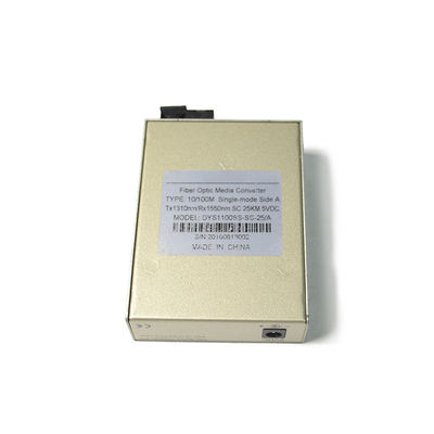 SC rápido 100M 1000M de SFP LC do conversor dos meios da fibra ótica do gigabit
