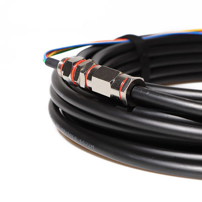 24 Core 36 Core Armoured Fiber Optic Cable , Outdoor Waterproof Pigtail Patch Cord