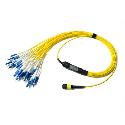 8 Core 12 Core Fiber Cable Patch Cord Male Female Fanout Breakout MPO MTP To LC