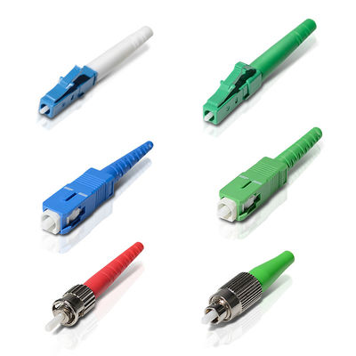 FC LC SC Fiber Optic ST Connector For 0.9mm 2.0mm 3.0mm Cable
