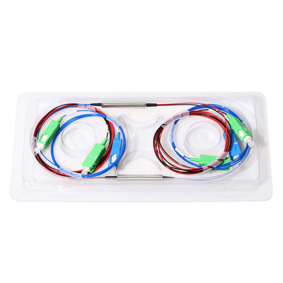 Profession Manufacturer CATV WDM System 1310nm 1490nm 1550nm FWDM SC Steel Tube