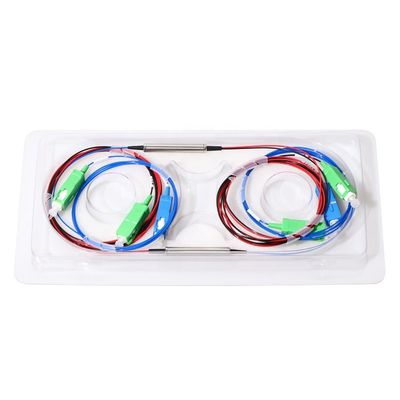 Hot Sale FTTH 3 Ports FTTH Wdm 1310 1490 1550 Fwdm Steel Tube Fwdm