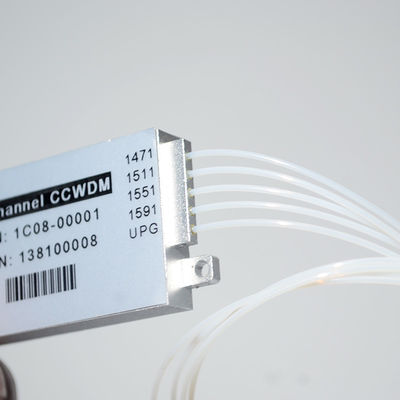 تخصيص WDM تقسيم الطول الموجي مضاعفة CCWDM 8CH + Mux Demux