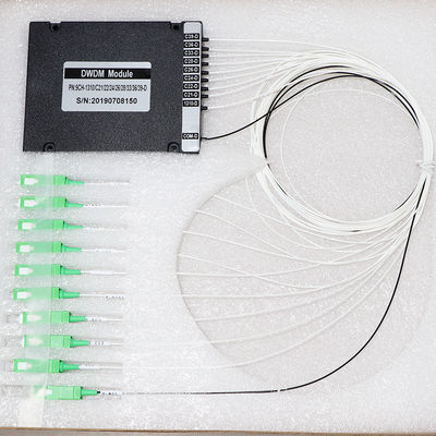 16CH 100GHz WDM Wavelength Division Multiplexing , 8 Channel 16 Channel DWDM Mux