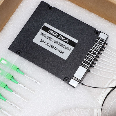 16CH 100GHz WDM Wavelength Division Multiplexing , 8 Channel 16 Channel DWDM Mux