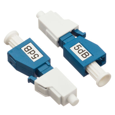 20dB Fiber Optic Cable Attenuator LC SC FC ST Male To Female
