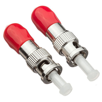 varón óptico del ST del atenuador de la fibra de 6dB 7dB 10dB a la hembra para FTTH