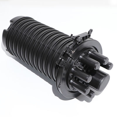IP68 Fiber Optic Splice Closure , Joint Closure 144 Core With Vertical Dome Type