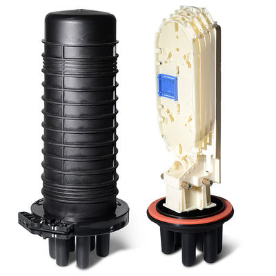 FTTH Fiber Optic Splice Closure 12c 24c 48c With ISO9001 Certification