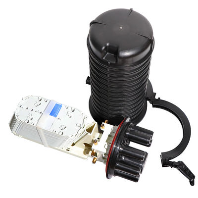 FTTH Fiber Optic Splice Closure 12c 24c 48c With ISO9001 Certification