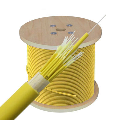 12 Color Single Mode 600um Fiber Optic Cable Fiber Cable