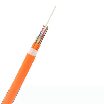FTTH Kapalı 12 çekirdekli fiber optik kablo OM3 / optik fiber dağıtım kablosu