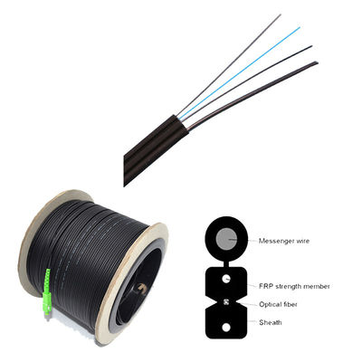 Tipos de cable de fribra óptica flojos del tubo de la base de la fuente FTTH 4 de cables de las comunicaciones