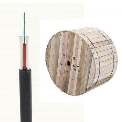 Small Volume Outdoor Fiber Optic 12 Core Cable With Glass Yarn ODM