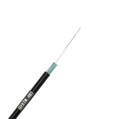 Steel Tape 4 Core Armoured Cable , Outdoor Underground Fiber Cable