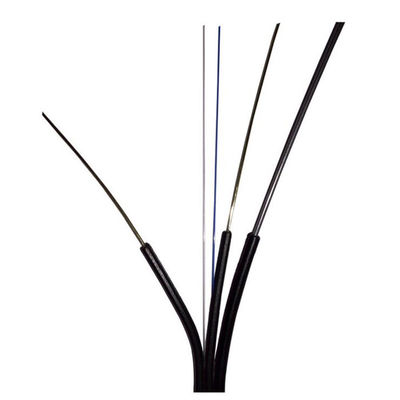 Cáp thả FTTH ngoài trời tùy chỉnh G657A1 G657A2 Loại màu đen