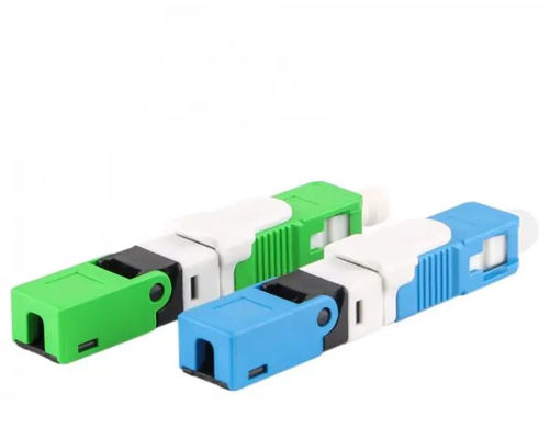 Customized Fiber Optic Connector , Fast SC Connector RoHS Compliant