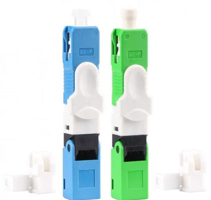 Customized Fiber Optic Connector , Fast SC Connector RoHS Compliant