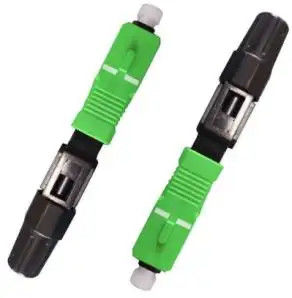 Customized Fiber Optic Connector , Fast SC Connector RoHS Compliant