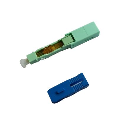Konektor Cepat Serat Optik FTTX SC Pra Terpasang Multimode Signlemode 50/125 9/125