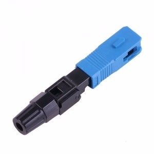 Konektor Cepat Serat Optik FTTX SC Pra Terpasang Multimode Signlemode 50/125 9/125