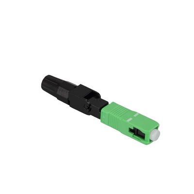 FTTH Network SC APC Fast Connector For Drop Cable Install OEM