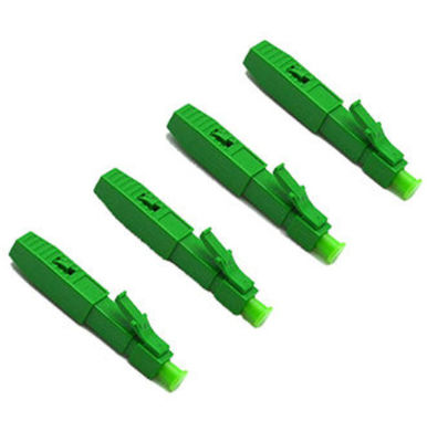 OEM LC APC Connector , Fast Connect Fiber Connectors For Telecommunication