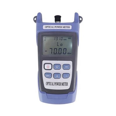 FC SC STのコネクターのための手持ち型の光ファイバケーブルのテスター800nm 1700nm -70+6dbm