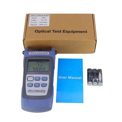 Handheld Fiber Optic Cable Tester 800nm 1700nm -70+6dbm For FC SC ST Connector