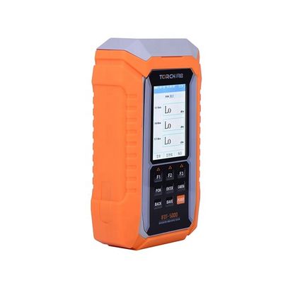 Orange Faser-Optikstromzähler aller der Farbeftth in einem mit 3,5&quot; Schirm