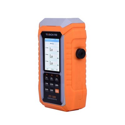 Orange Faser-Optikstromzähler aller der Farbeftth in einem mit 3,5&quot; Schirm