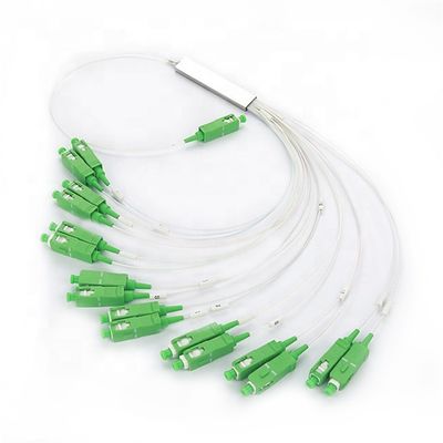 Customized PLC Fiber Optic Splitter 1x8 With SC APC Connector