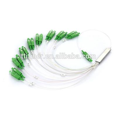 Customized PLC Fiber Optic Splitter 1x8 With SC APC Connector