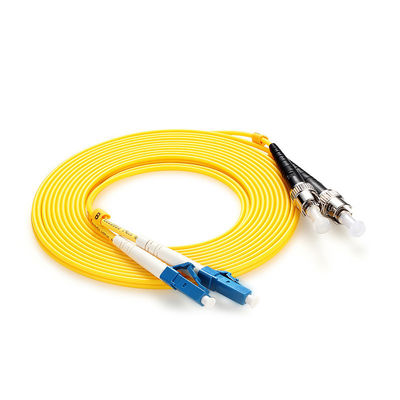 Corde de correction de câble optique de fibre de Sc UPC pour le convertisseur de médias d'intérieur