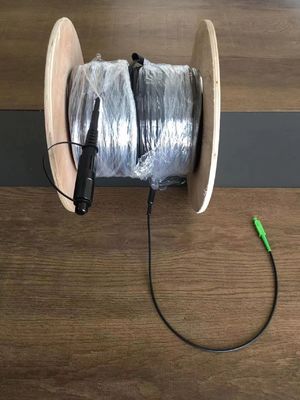 Customized FTTH Solution , Fiber Drop Cable for Aerial Direct Buried