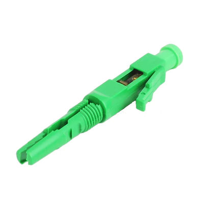 OEM LC APC Connector , Fast Connect Fiber Connectors For Telecommunication