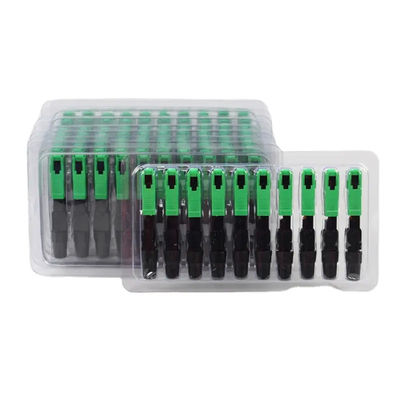 FTTH Network SC APC Fast Connector For Drop Cable Install OEM