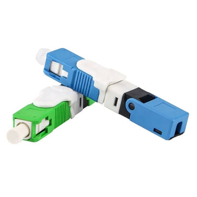 SM SC FC LC Fast Fiber Optic Connector APC OS1 OS2 Single Mode