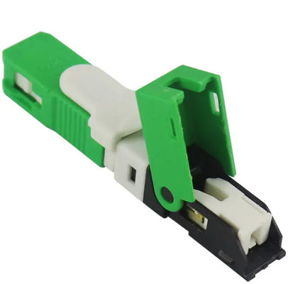 Customized SC APC Quick Connector Single Mode For FTTH CATV CCTV