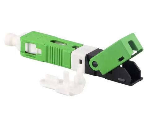 Customized SC APC Quick Connector Single Mode For FTTH CATV CCTV