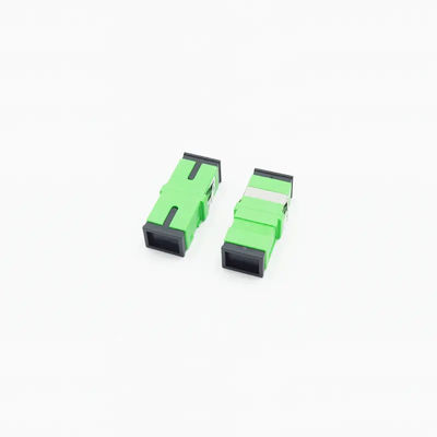 Single Mode Duplex Fiber Optic Adapter SC UPC APC Green Color