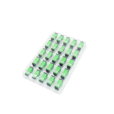 Single Mode Duplex Fiber Optic Adapter SC UPC APC Green Color