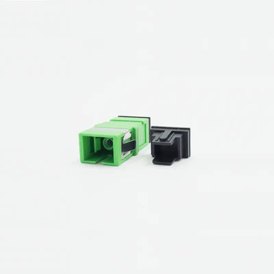 Single Mode Duplex Fiber Optic Adapter SC UPC APC Green Color