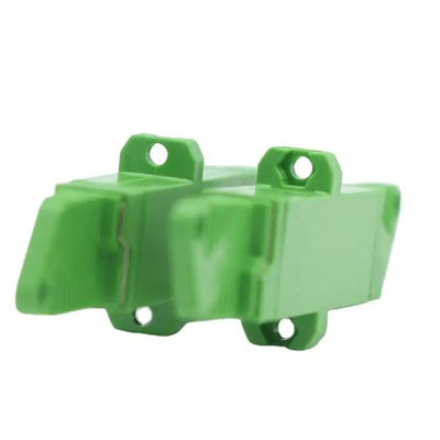 Simplex Fiber Optic Adapter , SM SX E2000 APC Adapter With Flange